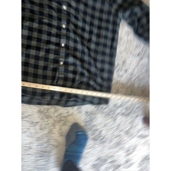 Armani Exchange Men's Plaid Flannel Long Sleeve Button Down Shirt Sz XXL/TTG - Picture 11 of 11